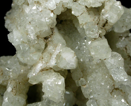 Datolite pseudomorphs after Anhydrite from Braen's Quarry, Haledon, Passaic County, New Jersey