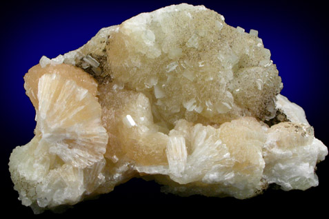 Apophyllite on Prehnite from Millington Quarry, Bernards Township, Somerset County, New Jersey