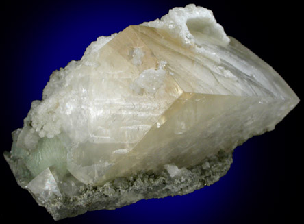 Calcite, Datolite, Prehnite, Pyrite from Millington Quarry, Bernards Township, Somerset County, New Jersey