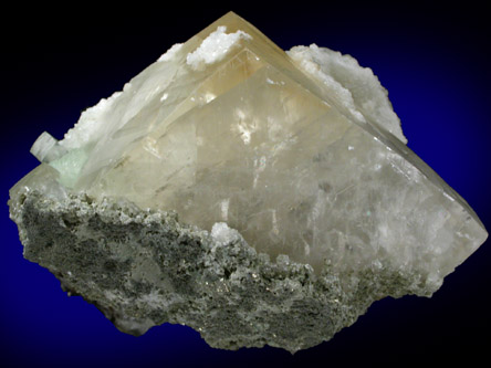 Calcite, Datolite, Prehnite, Pyrite from Millington Quarry, Bernards Township, Somerset County, New Jersey