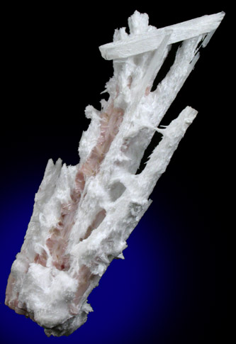 Natrolite with pink Thomsonite from Upper New Street Quarry, Paterson, Passaic County, New Jersey