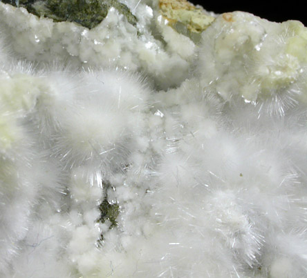 Artinite and Hydromagnesite from Spring Street Excavation, Staten Island, New York City, New York