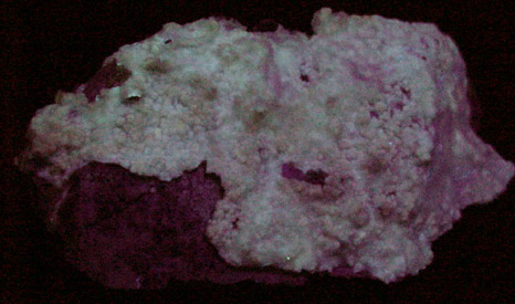 Artinite and Hydromagnesite from Spring Street Excavation, Staten Island, New York City, New York