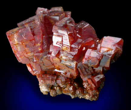 Vanadinite from Mibladen, Haute Moulouya Basin, Zeida-Aouli-Mibladen belt, Midelt Province, Morocco