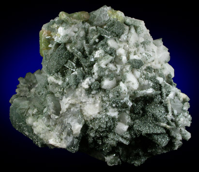 Titanite, Orthoclase var. Adularia, Chlorite, Albite from Valle d'Aurino, Bolzano, Italy