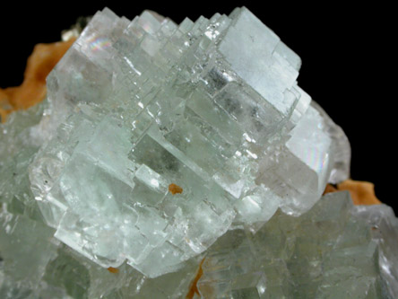 Fluorite on Pyrite from Naica District, Saucillo, Chihuahua, Mexico