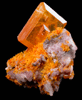Wulfenite with Mimetite from Rowley Mine, 20 km northwest of Theba, Painted Rock Mountains, Maricopa County, Arizona