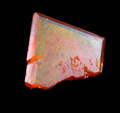 Wulfenite from Rowley Mine, 20 km northwest of Theba, Painted Rock Mountains, Maricopa County, Arizona