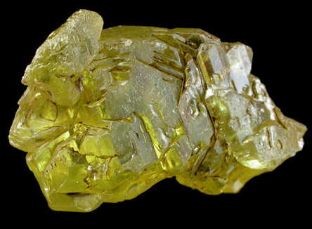 Sulfur from Vodinskoye Deposit, Middle Volga River, 15 north of Samara, Russia