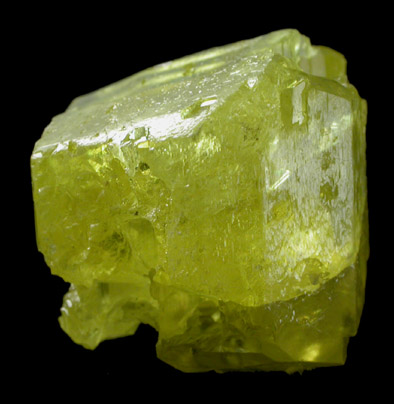 Sulfur from Vodinskoye Deposit, Middle Volga River, 15 north of Samara, Russia