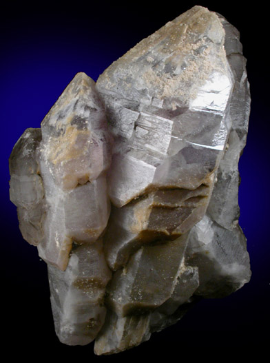 Quartz var. Smoky-Amethyst from Eastman Prospect, Millennium Pocket, Deer Hill, Stow, Oxford County, Maine