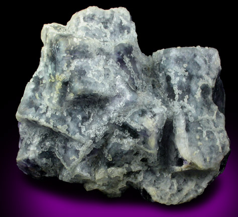 Fluorite on Fluorite from Middle Mountain, Carroll County, New Hampshire