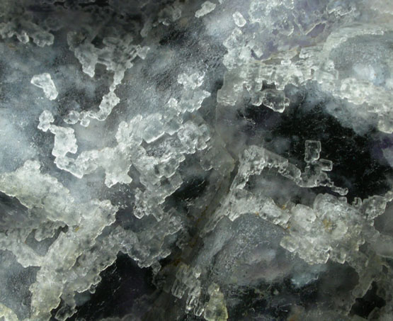 Fluorite on Fluorite from Middle Mountain, Carroll County, New Hampshire