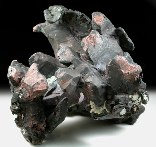 Copper (crystallized) from Quincy Mine, Hancock, Keweenaw Peninsula Copper District, Houghton County, Michigan