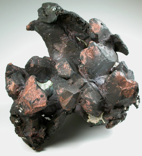 Copper (crystallized) from Quincy Mine, Hancock, Keweenaw Peninsula Copper District, Houghton County, Michigan