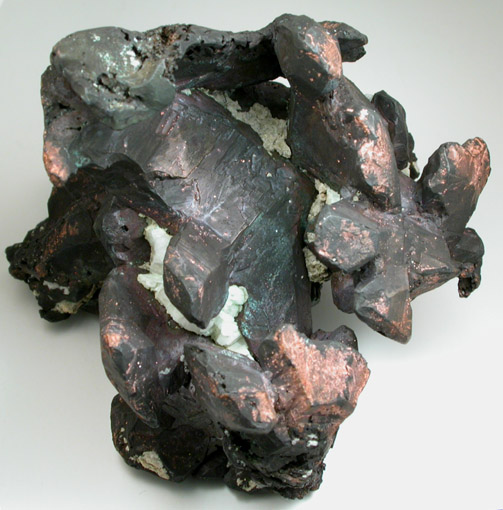 Copper (crystallized) from Quincy Mine, Hancock, Keweenaw Peninsula Copper District, Houghton County, Michigan
