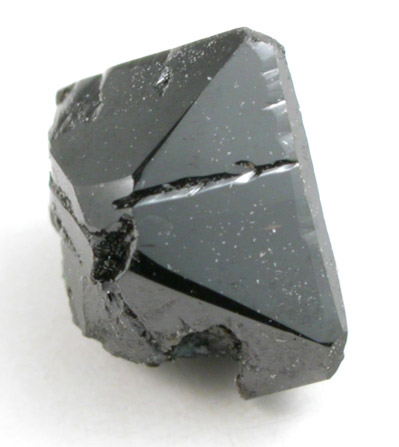 Cassiterite (twinned crystals) from Emmons Quarry, southeastern slope of Uncle Tom Mountain,  Greenwood, Oxford County, Maine