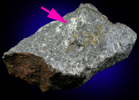 Sperrylite from Vermillion Mine, Denison Township, Sudbury District, Ontario, Canada (Type Locality for Sperrylite)