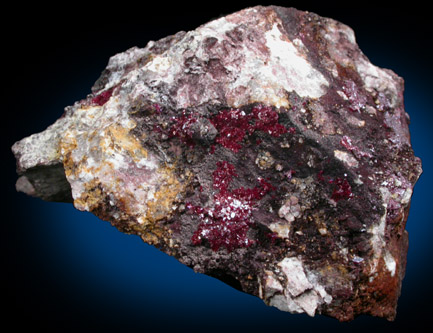 Cuprite (reticulated crystals) from Ray Mine, Mineral Creek District, Pinal County, Arizona