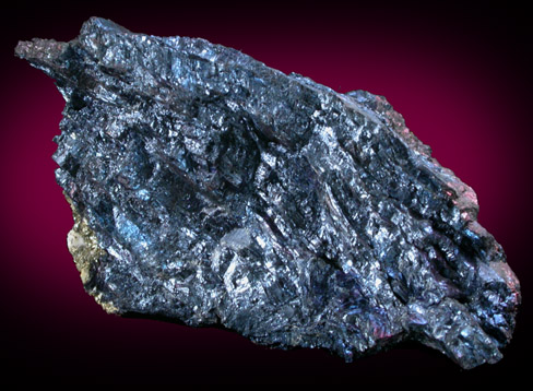 Covellite from BerkeleyPit, Butte Mining District, Summit Valley, Silver Bow County, Montana