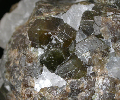 Andradite Garnet from Vrmland, Sweden