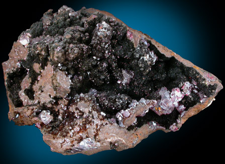 Cuprite and Limonite from Bisbee, Warren District, Cochise County, Arizona