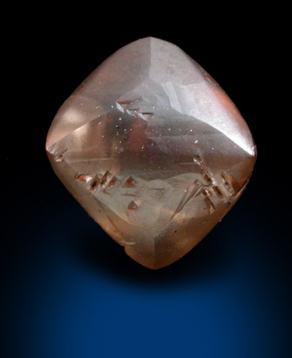 Diamond (2.51 carat brown octahedral crystal) from Argyle Mine, Kimberley, Western Australia, Australia