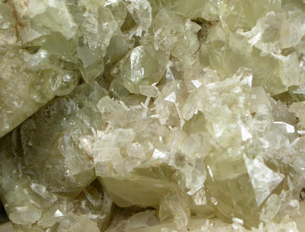 Calcite, Datolite, Calcite, Heulandite, Stilbite from Prospect Park Quarry, Prospect Park, Passaic County, New Jersey