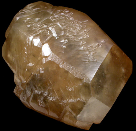 Calcite from Berry Materials Quarry, North Vernon, Jennings County, Indiana