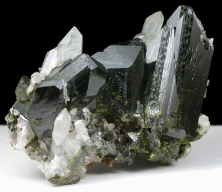 Epidote and Quartz from Green Monster Mountain-Copper Mountain area, south of Sulzer, Prince of Wales Island, Alaska