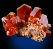 Vanadinite from Mibladen, Haute Moulouya Basin, Zeida-Aouli-Mibladen belt, Midelt Province, Morocco