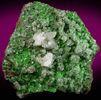 Calcite on Conichalcite from Mina Ojuela, Mapimi, Durango, Mexico