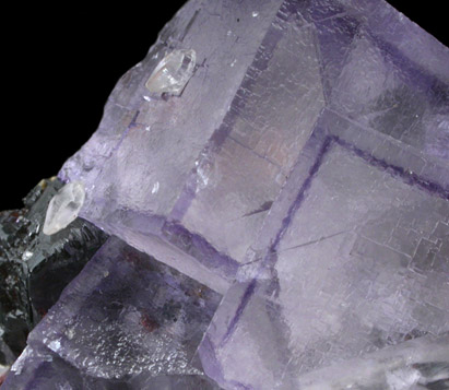 Fluorite with Sphalerite and Calcite from Cave-in-Rock District, Hardin County, Illinois