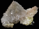 Calcite on Wulfenite from Glove Mine, Santa Rita Mountains, Santa Cruz County, Arizona