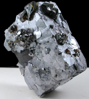 Galena with Sphalerite and Fluorite from Cave-in-Rock District, Hardin County, Illinois