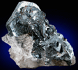 Hematite var. Eisenrose on Quartz from Fibbia, St. Gotthard, Ticino, Switzerland