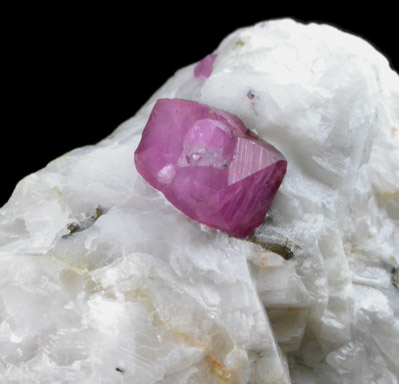 Corundum var. Ruby from Jegdalek, Sorobi District, Kabul Province, Afghanistan