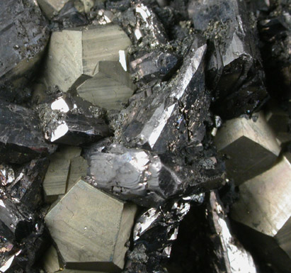 Enargite and Pyrite from Quiruvilca District, Santiago de Chuco Province, La Libertad Department, Peru