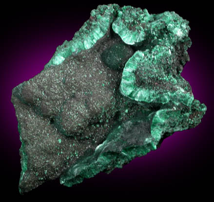 Malachite from Copper Queen Mine, Bisbee, Warren District, Cochise County, Arizona