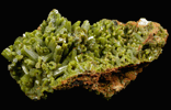 Pyromorphite from Sherman Mine, Burke, 74 km ESE of Coeur d'Alene, Shoshone County, Idaho