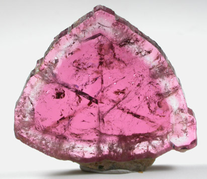 Elbaite var. Rubellite Tourmaline from Malchanskoye (Malkhan) pegmatite field, Chitinskaya Oblast', Transbaikalia, Siberia, Russia