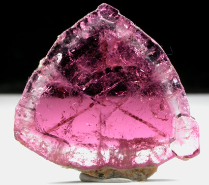 Elbaite var. Rubellite Tourmaline from Malchanskoye (Malkhan) pegmatite field, Chitinskaya Oblast', Transbaikalia, Siberia, Russia