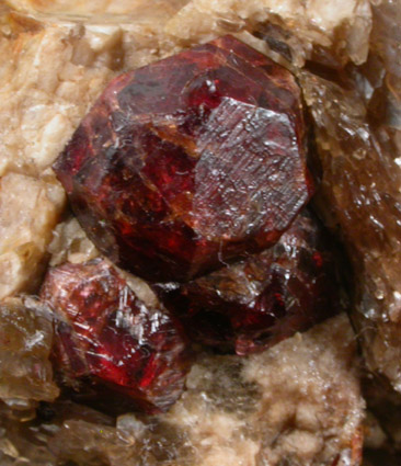 Almandine Garnet from Grafton Notch, Andover, Oxford County, Maine