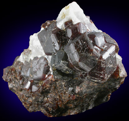 Andradite Garnet with Molybdenite from M.G.L. Tungsten Mine, Nightingale District, Pershing County, Nevada