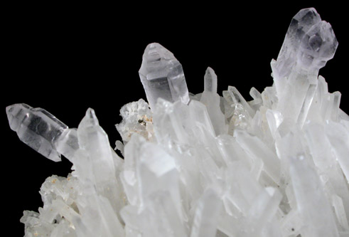 Quartz var. Amethyst Scepters from Idarado Mine, Ouray District, San Miguel County, Colorado