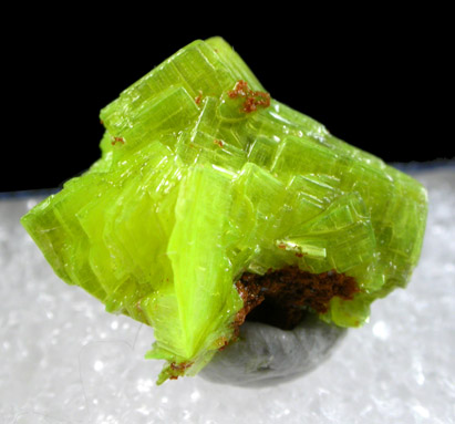 Uranocircite from Lavra Sao Pedro, Malacacheta District, Minas Gerais, Brazil