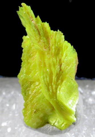 Uranocircite from Lavra Sao Pedro, Malacacheta District, Minas Gerais, Brazil