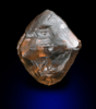 Diamond 3.77 carat red-brown octahedral crystal) from Argyle Mine, Kimberley, Western Australia, Australia