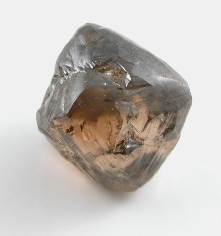 Diamond 3.77 carat red-brown octahedral crystal) from Argyle Mine, Kimberley, Western Australia, Australia