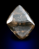 Diamond (2.74 carat brown octahedral crystal) from Argyle Mine, Kimberley, Western Australia, Australia